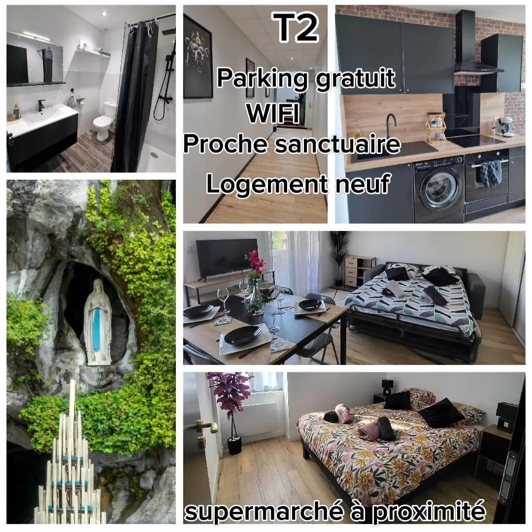 L'Opale Appartement Entier Bien Place Lourdes